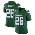 NY.Jets #26 Nahshon Wright Player Green Limited Vapor Home Game Edoa Stitched Jerseys