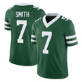 NY.Jets #7 Geno Smith Player Green Legacy Limited Vapor F.U.S.E. Home Game Edoa Stitched Jerseys