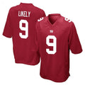 NY.Giants #9 Lsaiah Likely Player Red Home Game Edoa Stitched Jerseys