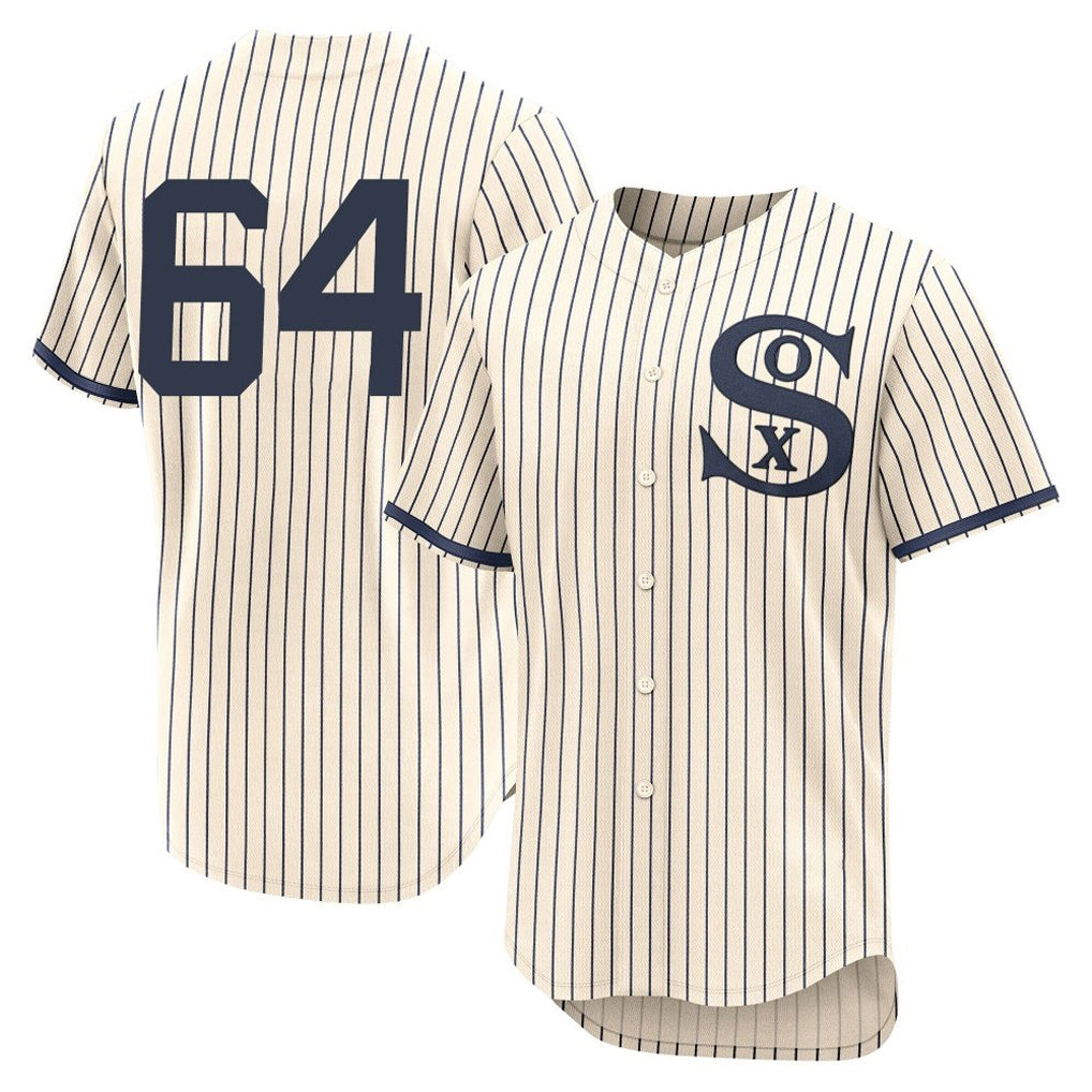 C.White Sox #64 Shane Smith Player Cream Field of Dreams Limited Elite Home Edoa Stitched Jerseys