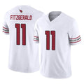 A.Cardinals #11 Larry Fitzgerald Player White Vapor F.U.S.E. Limited Home Game Edoa Stitched Jerseys
