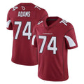 A.Cardinals #74 Isaiah Adams Player Cardinal Vapor Limited Home Game  Edoa Stitched Jerseys