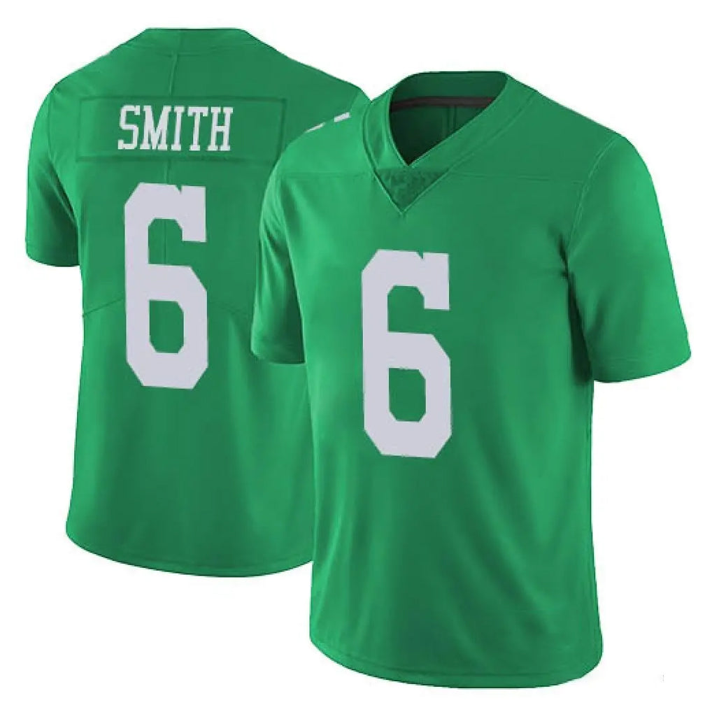 P.Eagles #6 DeVonta Smith Player Green Limited Vapor Untouchable Home Game Edoa Stitched Jerseys