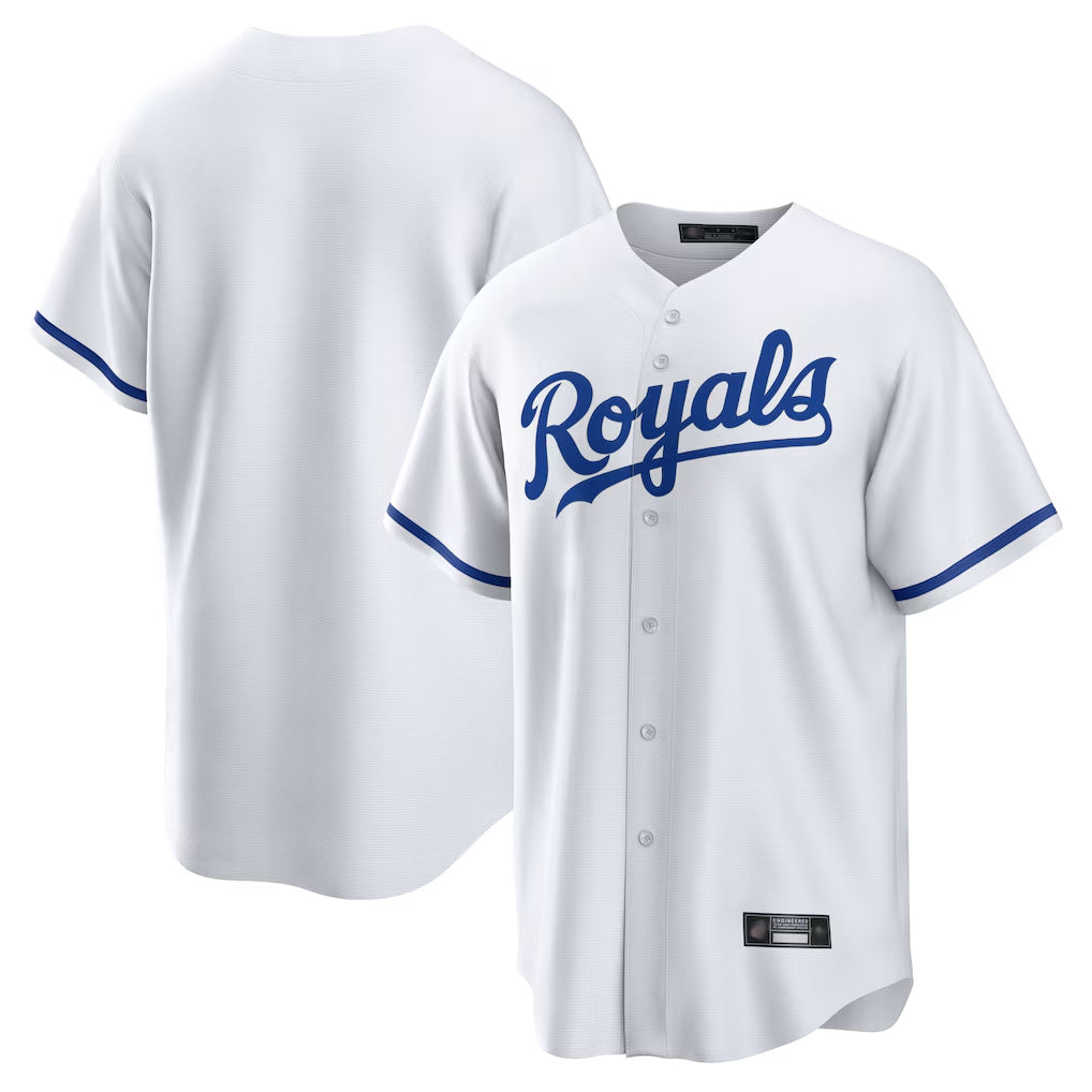 KC.Royals ## Royals Blank Player White Home Game Edoa Stitched Jerseys