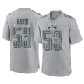 P.Eagles #53 Zack Baun Player Gray Atmosphere Fashion Home Game Edoa Stitched Jerseys