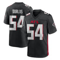 A.Falcons #54 Brandon Dorlus Player Black Home Game Edoa Stitched Jerseys