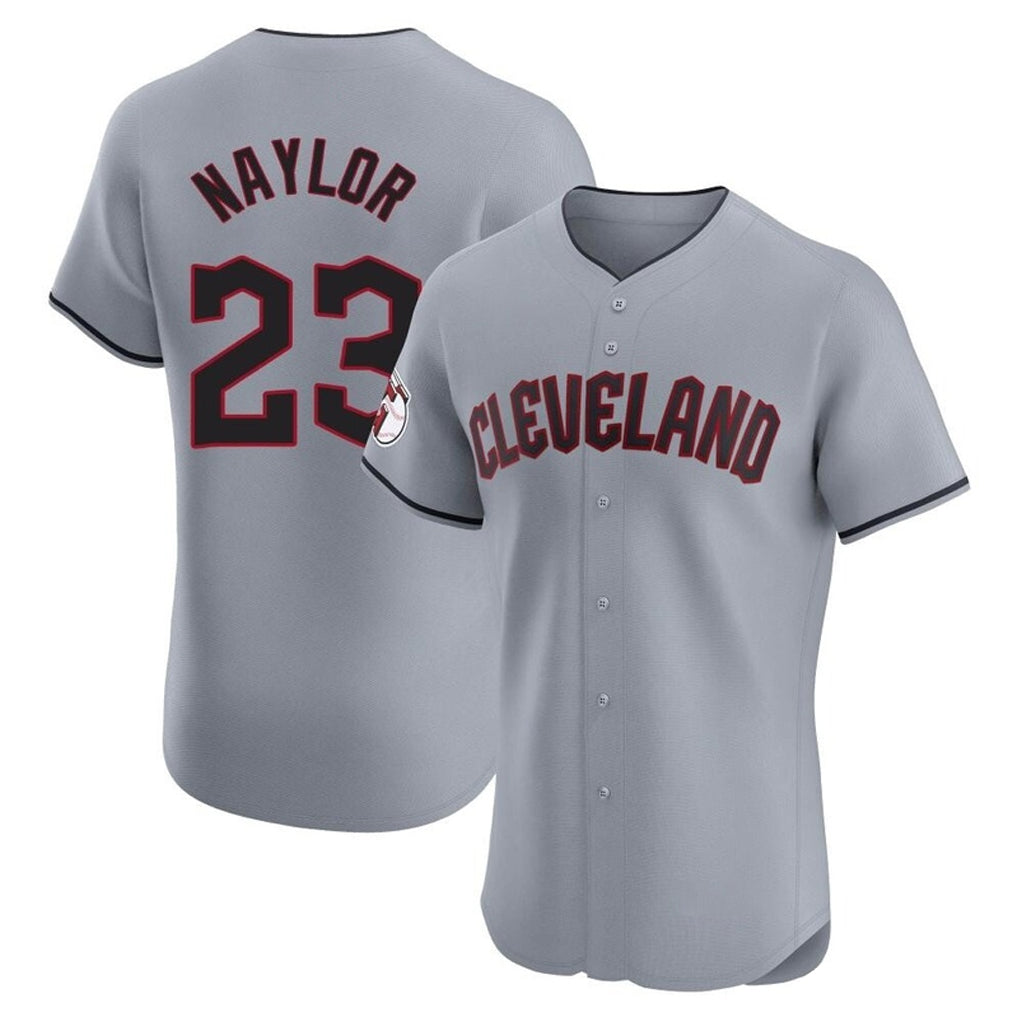 C.Guardians #23 Bo Naylor Player Gray Road Limited Elite Home Edoa Stitched Jerseys