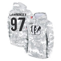 C.Bengals #97 Dexter Lawrence II Player Arctic Camo Salute to Service Pullover Hoodie Limited Edoa Stitched Jerseys