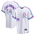 KC.Royals #14 Jac Caglianone Player White 2026 City Connect Limited Home Edoa Stitched Jerseys