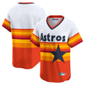 H.Astros ## Astros Blank Player Rainbow Cooperstown Collection T-shirt Edoa Stitched Jerseys