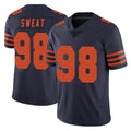 C.Bears #98 Montez Sweat Player Navy Blue Alternate Vapor Untouchable Limited Edoa Stitched Jerseys