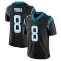 C.Panthers #8 Jaycee Horn Player Black Vapor Untouchable Limited Game Edoa Stitched Jerseys
