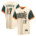 B.Orioles #17 Colton Cowser Player Cream 2026 City Connect Home Game Edoa Stitched Jerseys