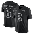 TB.Buccaneers #6 Baker Mayfield Player Black Limited 2026 Salute to Service Home Game Edoa Stitched Jerseys