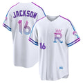 KC.Royals #16 Bo Jackson Player White 2026 City Connect Limited Home Edoa Stitched Jerseys