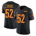 W.Commanders #52 Sonny Styles Player Black Limited Vapor F.U.S.E. Home Game Edoa Stitched Jerseys