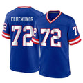 NY.Giants #72 Jermaine Eluemunor Player Royal Classic Home Game Edoa Stitched Jerseys