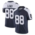 D.Cowboys #88 CeeDee Lamb Player Navy-White Limited Alternate Vapor Untouchable Home Game Edoa Stitched Jerseys