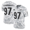 C.Bengals #97 Dexter Lawrence II Player Arctic Camo Salute to Service Limited Edoa Stitched Jerseys