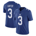 NY.Giants #3 Abdul Carter Player Royal Limited Vapor Untouchable Home Game Edoa Stitched Jerseys