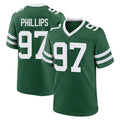 NY.Jets #97 Harrison Phillips Player Green Legacy Home Game Edoa Stitched Jerseys