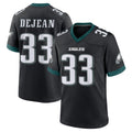 P.Eagles #33 Cooper DeJean Player Black Game Home Edoa Stitched Jerseys