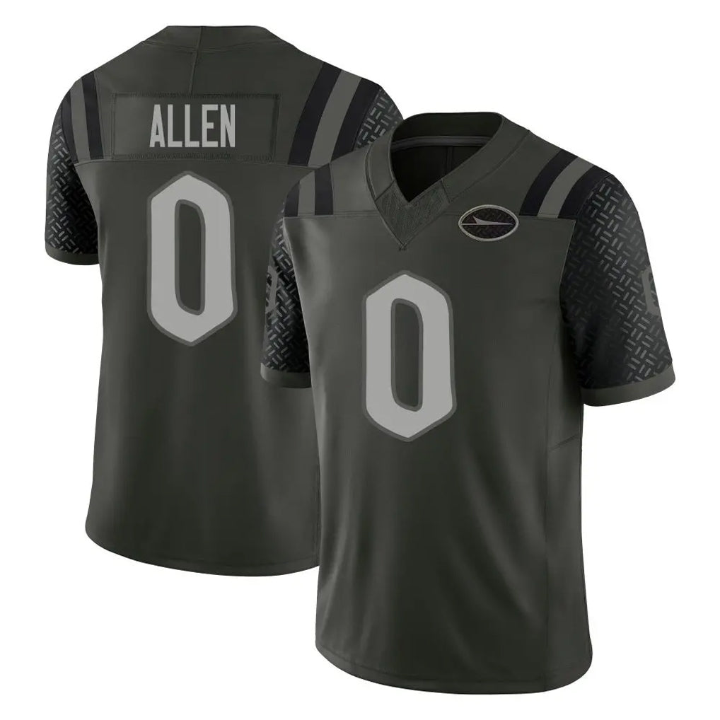 NY.Jets #0 Braelon Allen Player Green Limited 2025 Rivalries Collection Home Game Edoa Stitched Jerseys