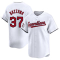 C.Guardians #37 Travis Bazzana Player White Limited Home Edoa Stitched Jerseys