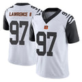 C.Bengals #97 Dexter Lawrence II Player White Color Rush Vapor Untouchable Limted Home Game Edoa Stitched Jerseys