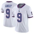 NY.Giants #9 Lsaiah Likely Player White Color Rush Home Game Edoa Stitched Jerseys
