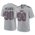 NY.Giants #98 DJ Reader Player Gray Atmosphere Fashion Limited Game Edoa Stitched Jerseys