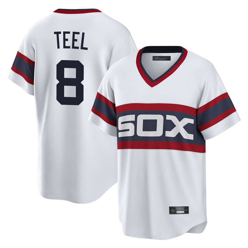 C.White Sox #8 Kyle Teel Player White T-shirt Home Game Edoa Stitched Jerseys