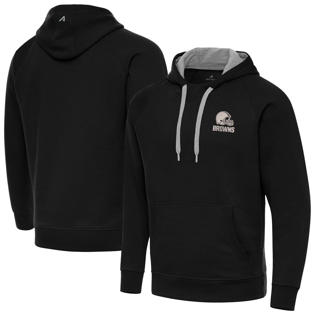 C.Browns ## Browns Blank Player Black Brushed Carbon Pullover Hoodie Limited Edoa Stitched Jerseys