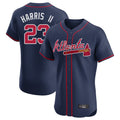 A.Braves #23 Michael Harris II Player Navy Limited Elite Home Game Edoa Stitched Jerseys