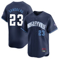C.Cubs #23 Ryne Sandberg Player Navy City Connect Limited Home Edoa Stitched Jerseys