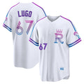 KC.Royals #67 Seth Lugo Player White 2026 City Connect Limited Home Edoa Stitched Jerseys