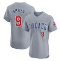 C.Cubs #9 Miguel Amaya Player Gray Road Limited Elite Home Edoa Stitched Jerseys
