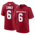 A.Cardinals #6 James Conner Player Cardinal Limited Home Game Edoa Stitched Jerseys