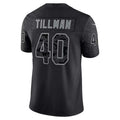 A.Cardinals #40 Pat Tillman Player Black RFLCTV Limited Edoa Stitched Jerseys