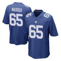 NY.Giants #65 Francis Mauigoa Player Royal Home Game Edoa Stitched Jerseys