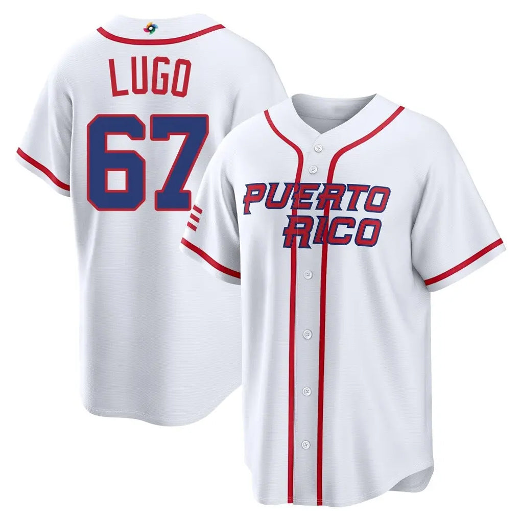 KC.Royals #67 Seth Lugo Player White 2026 World Classic Home Edoa Stitched Jerseys