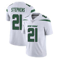 NY.Jets #21 Brandon Stephens Player White Spotlight Limited Vapor Home Game Edoa Stitched Jerseys