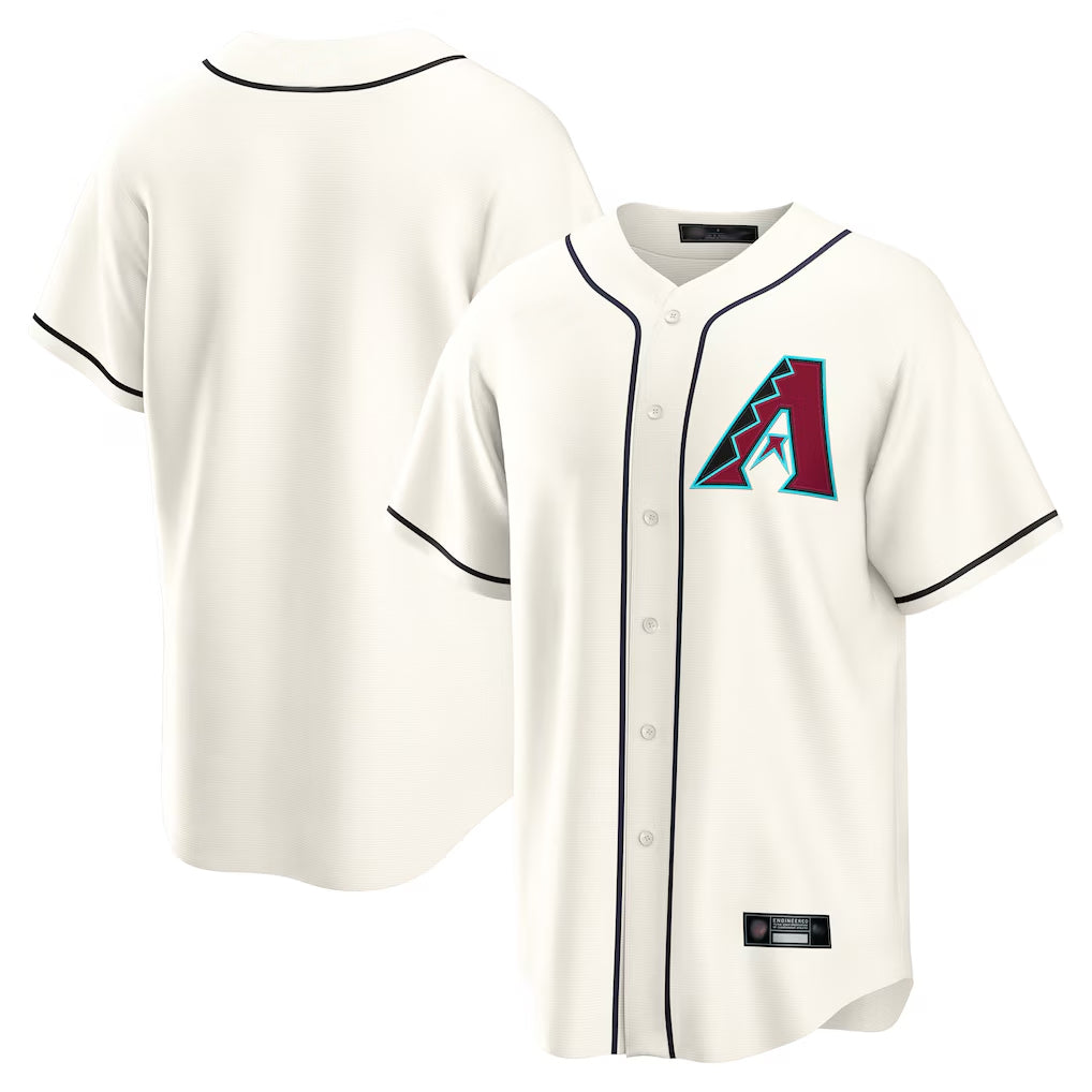 A.Diamondbacks ## Diamondbacks Blank Player Cream Home Game Edoa Stitched Jerseys