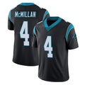 C.Panthers #4 Tetairoa McMillan Player Black Vapor Untouchable Limited Game Edoa Stitched Jerseys
