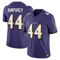 B.Ravens #44 Marlon Humphrey Player Purple Vapor F.U.S.E. Limited Home Game Edoa Stitched Jerseys