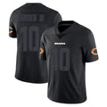 C.Bears #10 Luther Burden III Player Black Impact Limited Game Edoa Stitched Jerseys