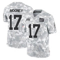 NY.Giants #17 Darnell Mooney Player Arctic Camo Salute To Service Limited Game Edoa Stitched Jerseys