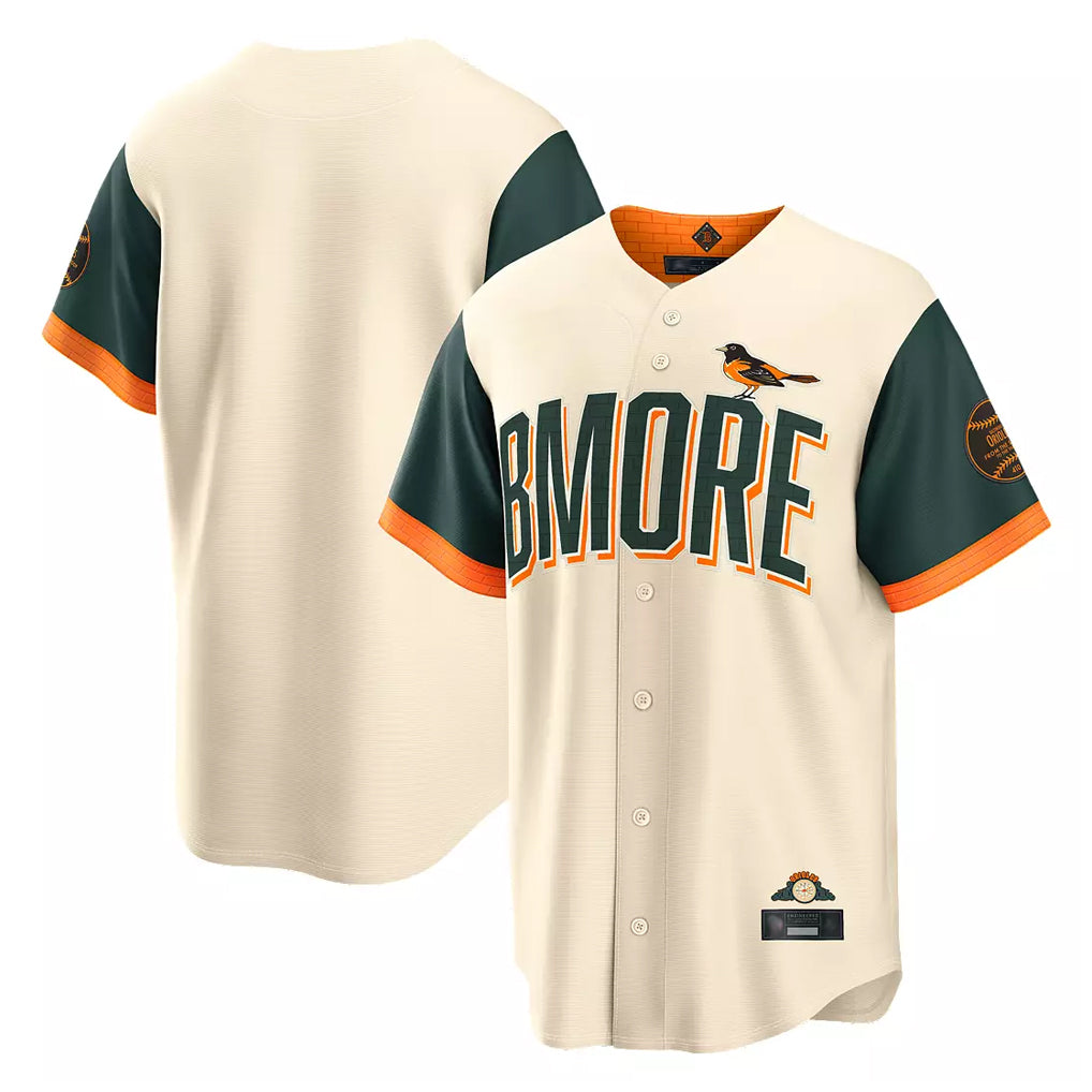 B.Orioles ## Orioles Blank Player Cream 2026 City Connect Home Edoa Stitched Jerseys