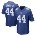 NY.Giants #44 Cam Skattebo Player Royal Home Game Edoa Stitched Jerseys