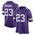 M.Vikings #23 James Pierre Player Purple Home Game Edoa Stitched Jerseys